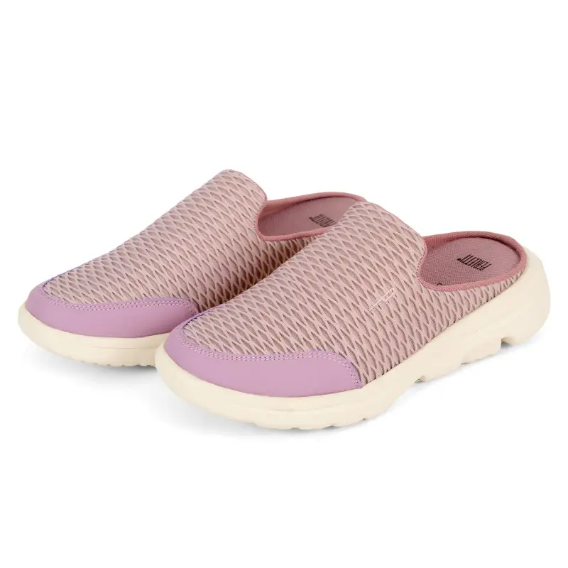 Perletti Ciabatte Slip-on Motion Donna Malva a Rete