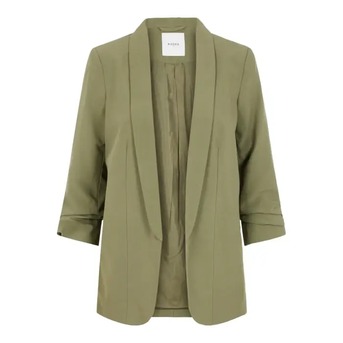 Blazer 3/4 da donna Pieces Boss Vert