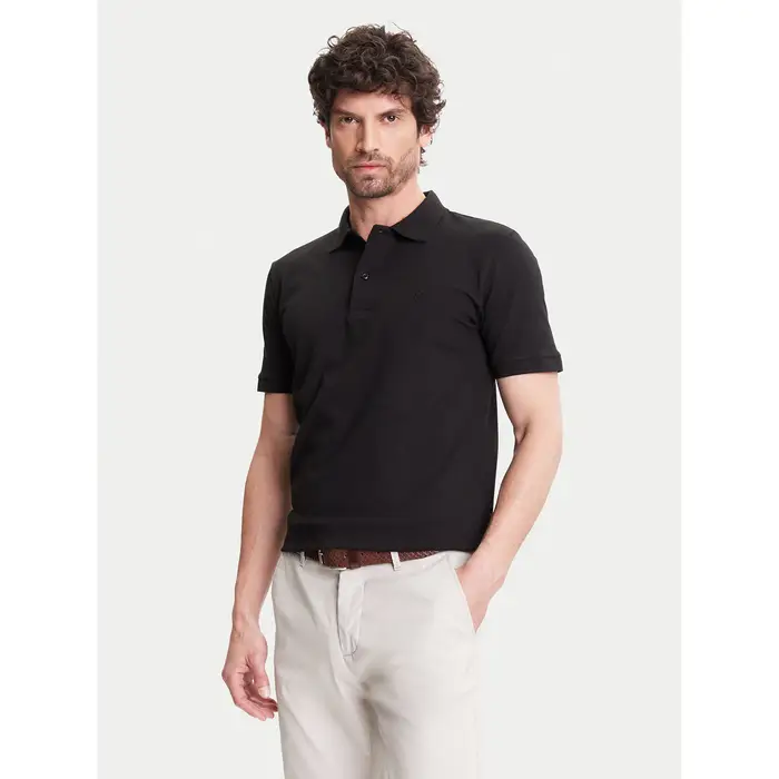 Pierre Cardin Polo C5 21354 2110 Nero Regular Fit
