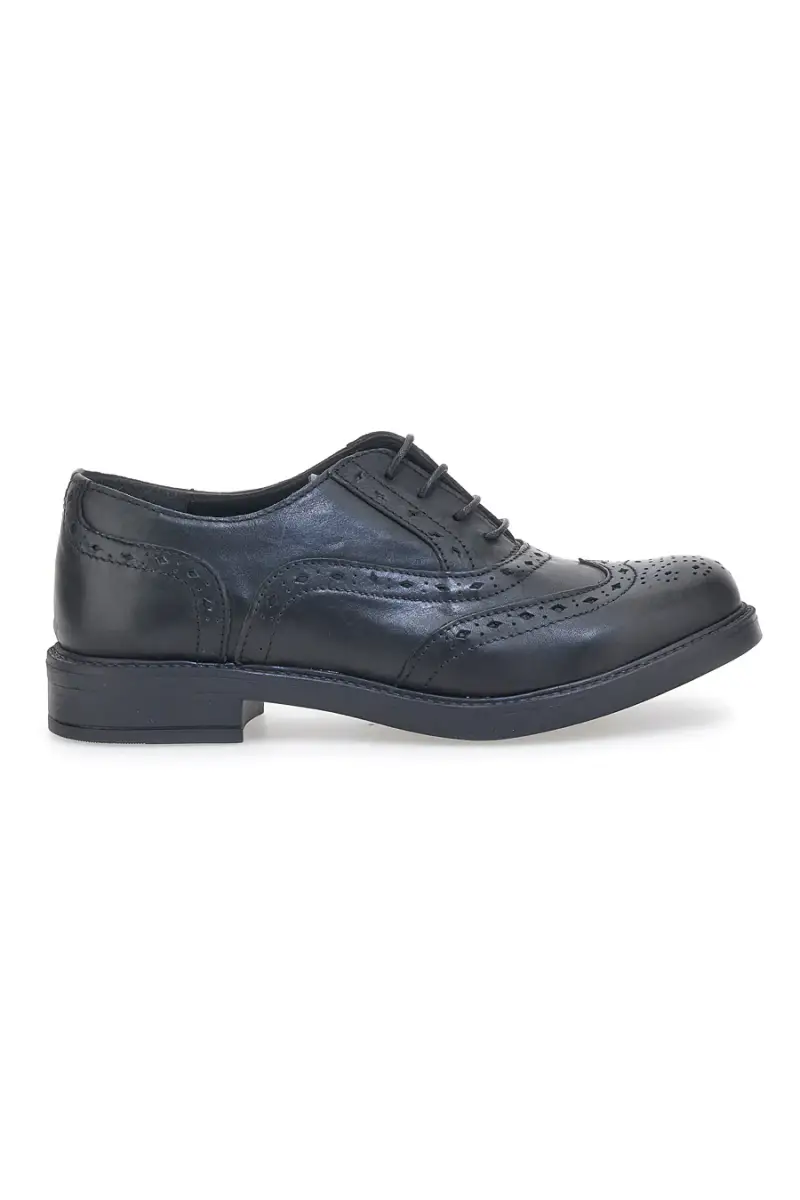 PITTARELLO CLASS Scarpe Stringate 73 Vera Pelle [NERO]