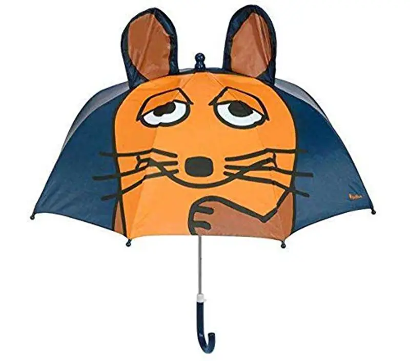 Playshoes Ombrello Per Bambini, Unisex - Bambini e ragazzi, 3D Marino Il Mouse, original