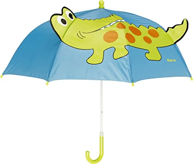 Playshoes Ombrello Per Bambini, Unisex - Bambini e ragazzi, Coccodrillo 3D, original