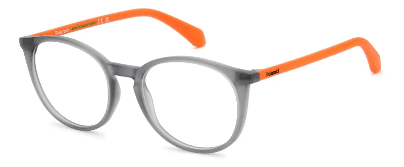 Polaroid Junior PLD D855 2M8 Montature da vista Eco-poliammide Grigio Pantos Normale