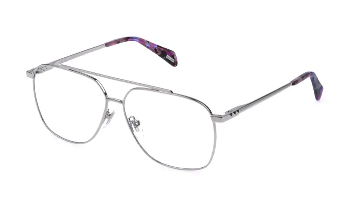Police Donna VPLT06 STARGAZER 3 579 Montature da vista Metallo Palladio Squadrata