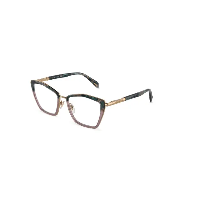Police Donna VPLU02E MERMAID 8 300K Montature da vista Metallo Oro Geometrica