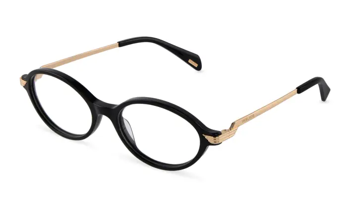 Police Donna VPLU03 ELECTRA 3 700 Montature da vista Acetato Nero Geometrica