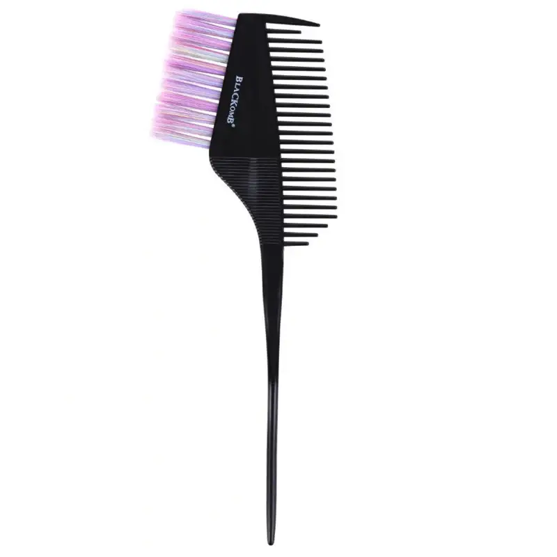 Ponik`s Blackomb Brush BP202 - pennello per colorazione capelli con pettine 6 cm, arcobaleno