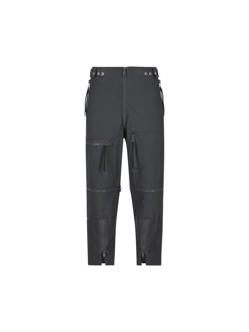 PRADA Pantaloni In Cotone GRIGIO