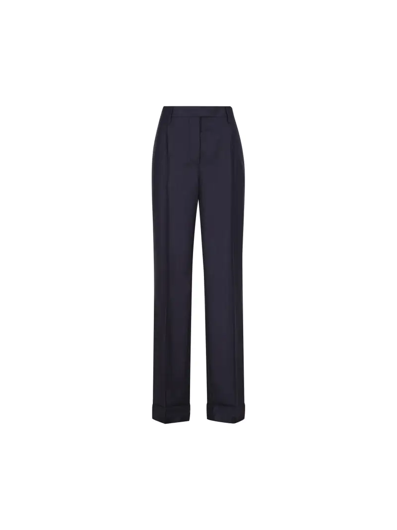 PRADA Pantaloni In Lana BLU