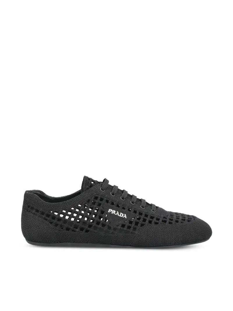 PRADA Sneakers In Tessuto NERO