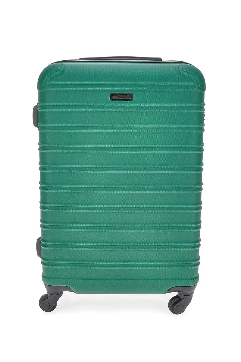 PRIMA RIGA Valigia rigida Verde 4147408