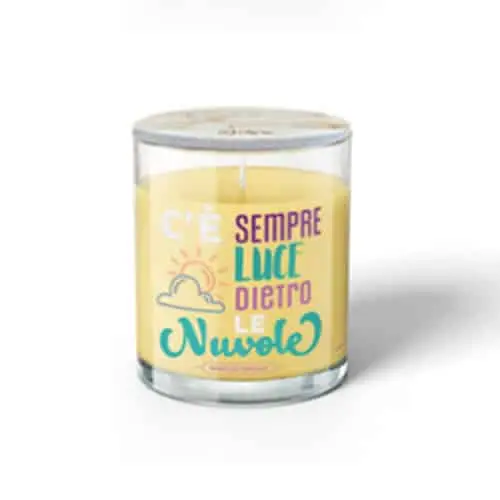 Profumi San Marino Candela Luce Nuvole - Vaniglia