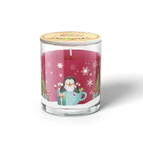 Profumi San Marino Candela Natale Pinguino - Frutti di bosco