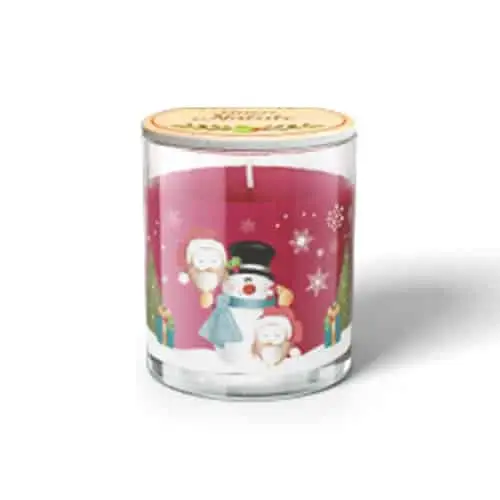 Profumi San Marino Candela Natale Pupazzo di Neve - Frutti di bosco