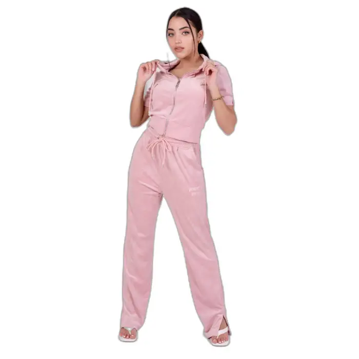 Gilet con zip a manica corta da donna Project X Paris Rose