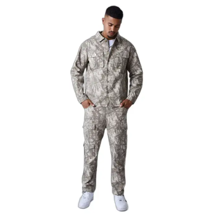 Pantaloni cargo multitasche con motivo rametti Project X Paris