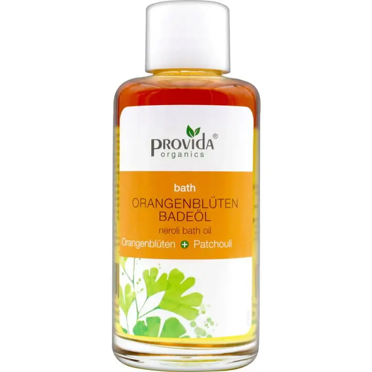 Provida organics Olio da Bagno ai Fiori d'Arancio, 100 ml
