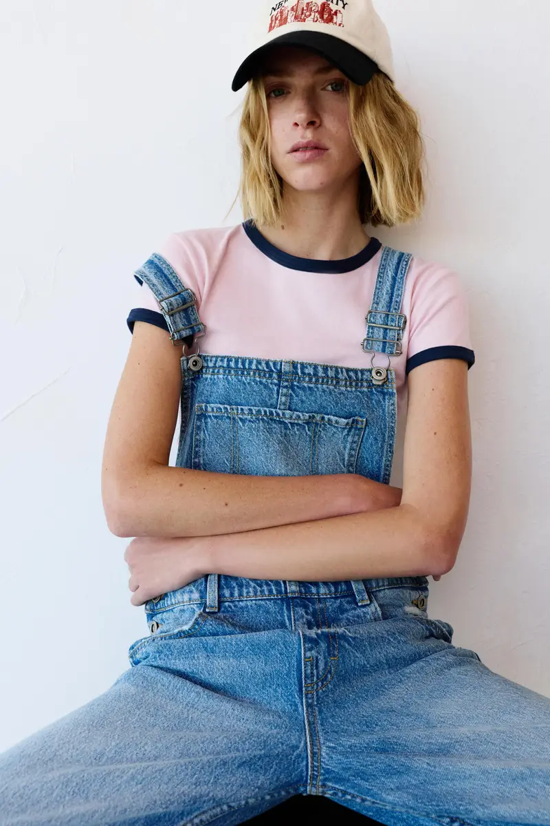 Pull&Bear Salopette Denim 4894521