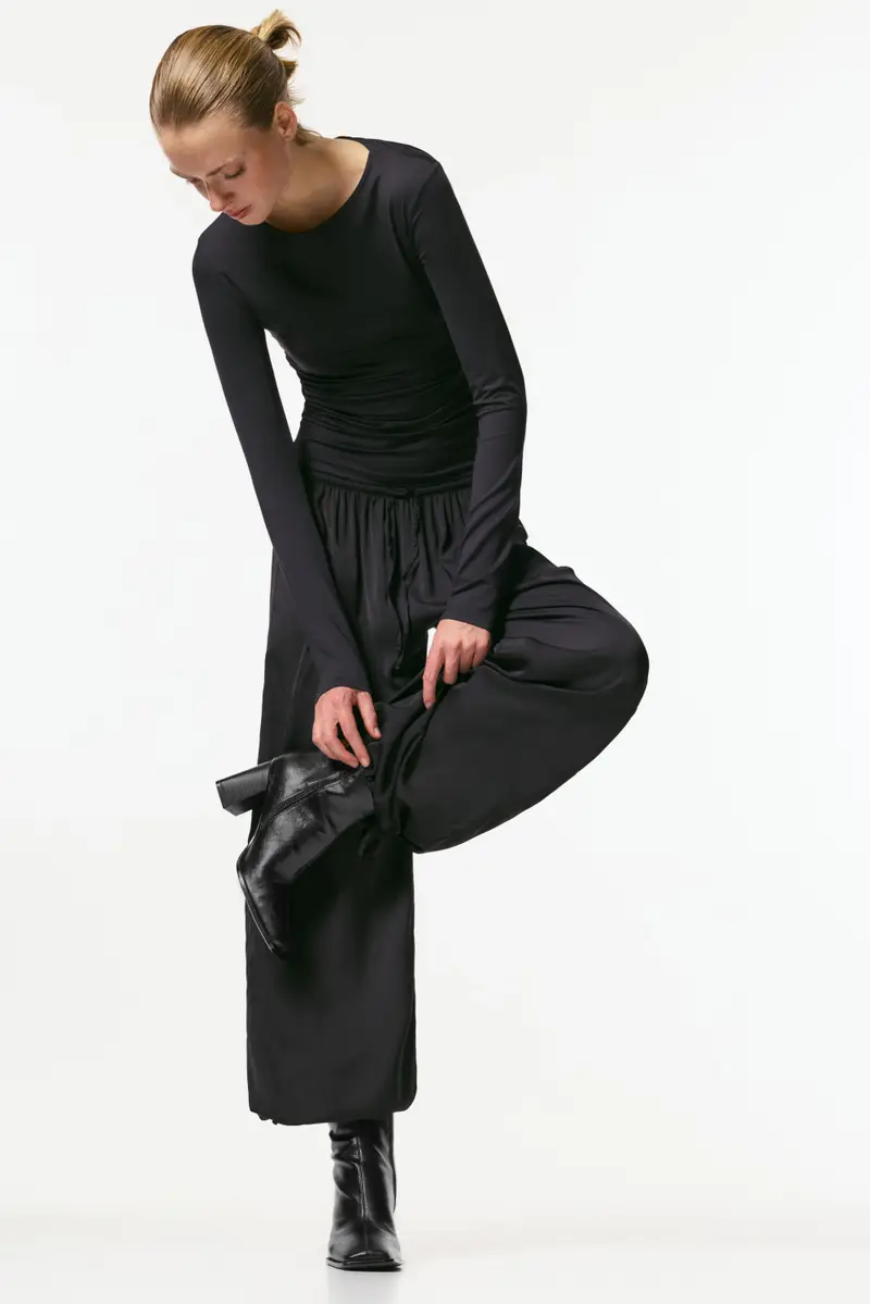 Pull&Bear Stivaletti con tacco Nero 4291926