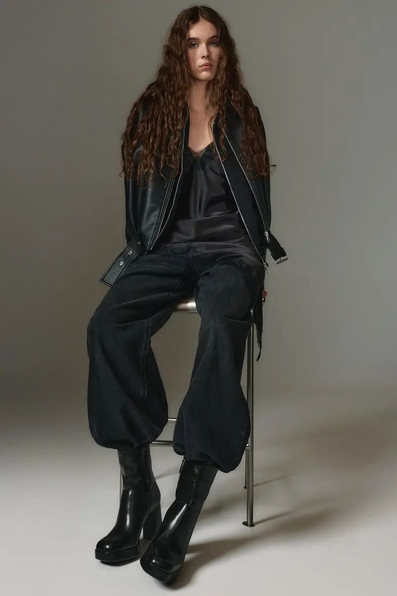 Pull&Bear Stivaletti con tacco Nero 4144191