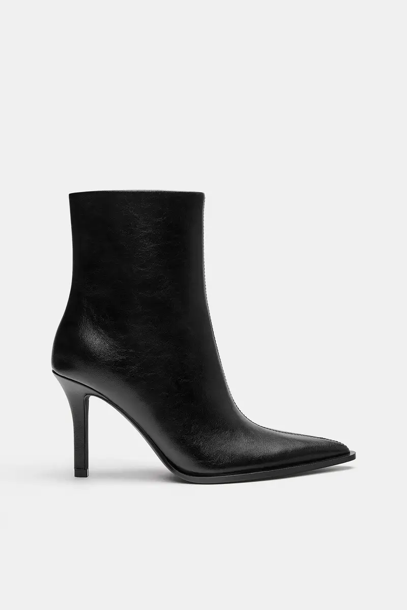 Pull&Bear Stivaletti con tacco Nero 3934301