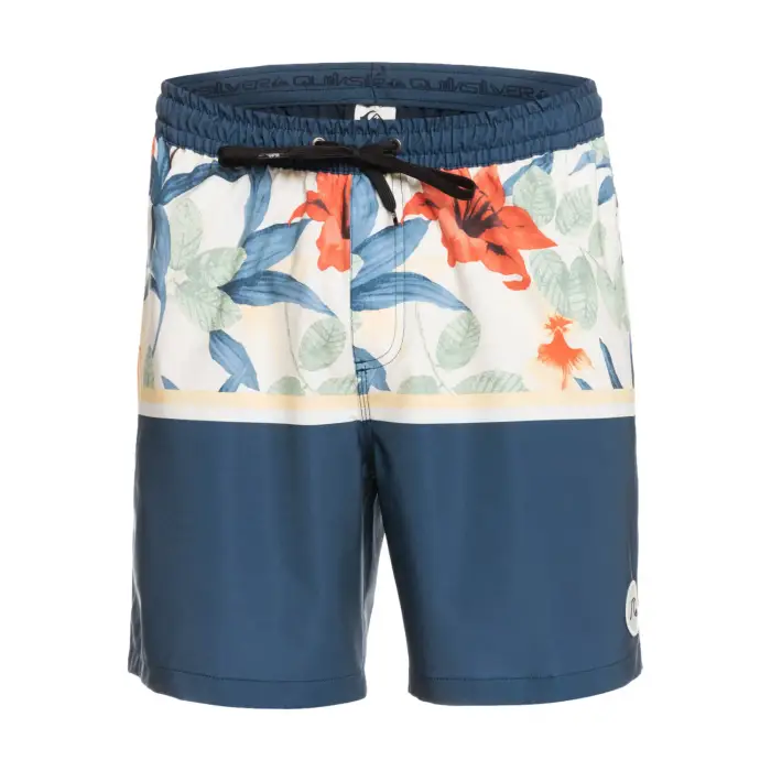 Pantaloncini da bagno Quiksilver Ocean Division Str Volley Bleu