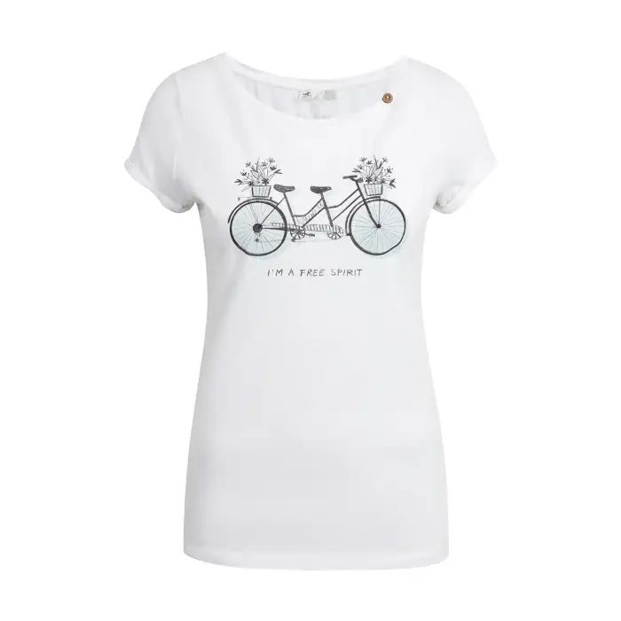 T-shirt da donna Ragwear Fllorah Print C Gots