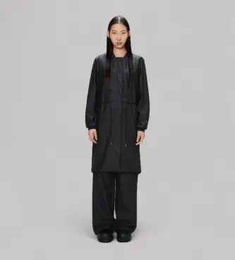Rains Parka Donna Nero 4235177