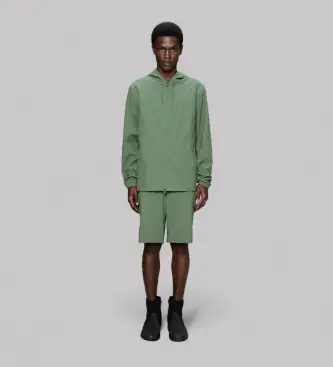 Rains unisex 12410 Giacca rigida Suva, verde, Casual, Poliestere