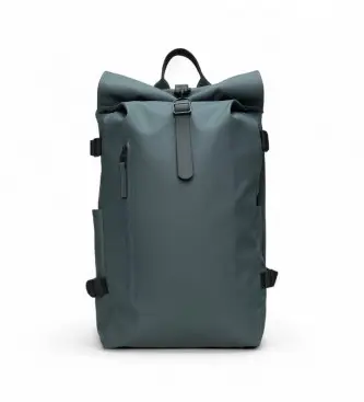 Rains unisex 14590 Zaino Rolltop grande grigio (OSFA), Casual, Poliestere