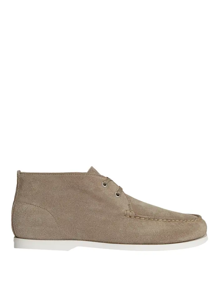 mocassini ralph lauren merton chuka da uomo - marrone
