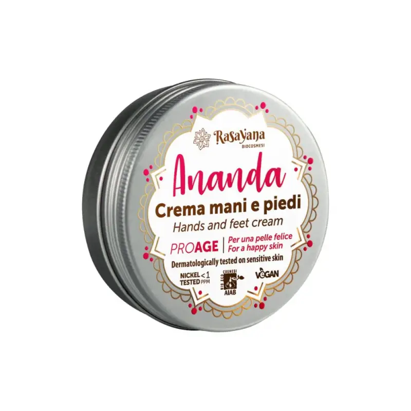 Rasayana Crema mani & piedi ananda, 60 ml