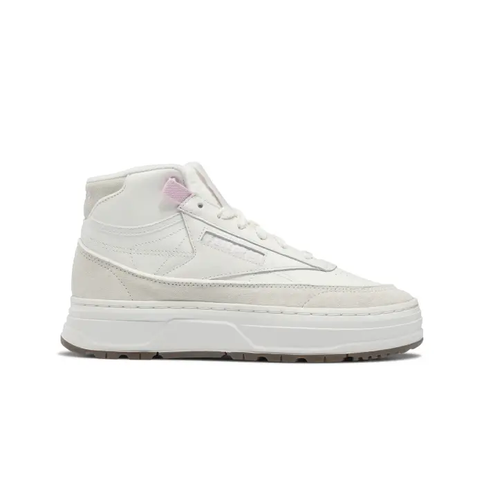 Scarpe da ginnastica da donna Reebok Club C Geo Mid Blanc