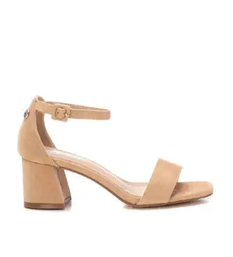 Refresh per donna 17183005-TAUPE Sandali in pelle 171830 tortora, 5 a 8cm, Camoscio, Fibbia, Casual, Da sera