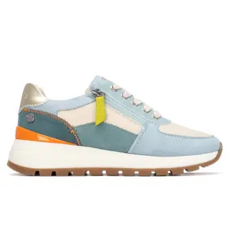 Refresh per donna 17512703-JEANS Sneakers 175127 blu, 1 a 3 cm, Cerniera, Casual