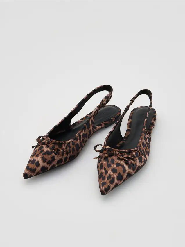 Reserved Ballerine con stampa animalier - multicolore