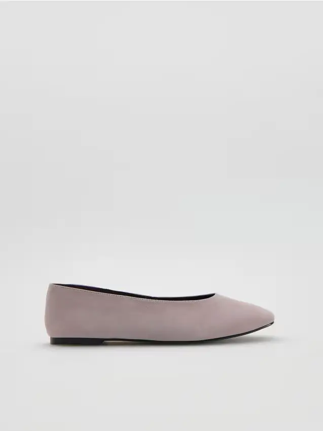 Reserved Ballerine in pelle - rosa