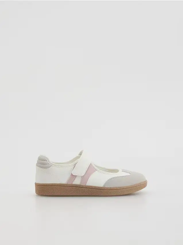 Reserved Ballerine sportive - panna