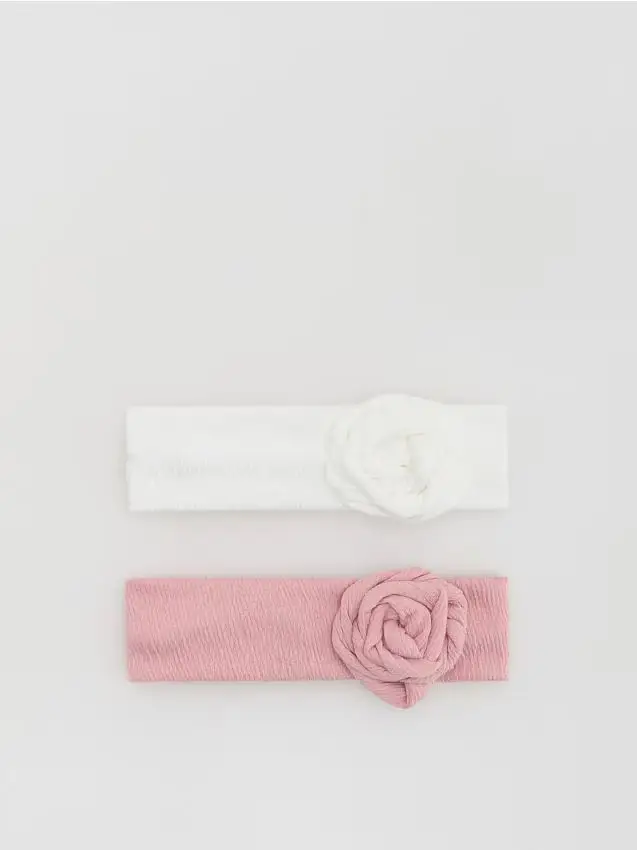 Reserved Confezione da 2 fasce per capelli in cotone - multicolore