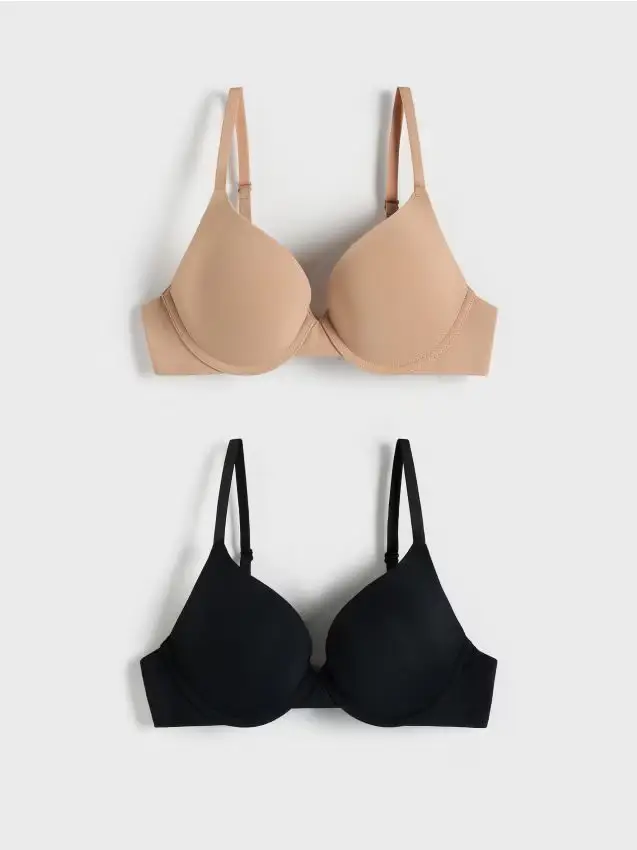 Reserved Confezione da 2 reggiseni push-up - nero