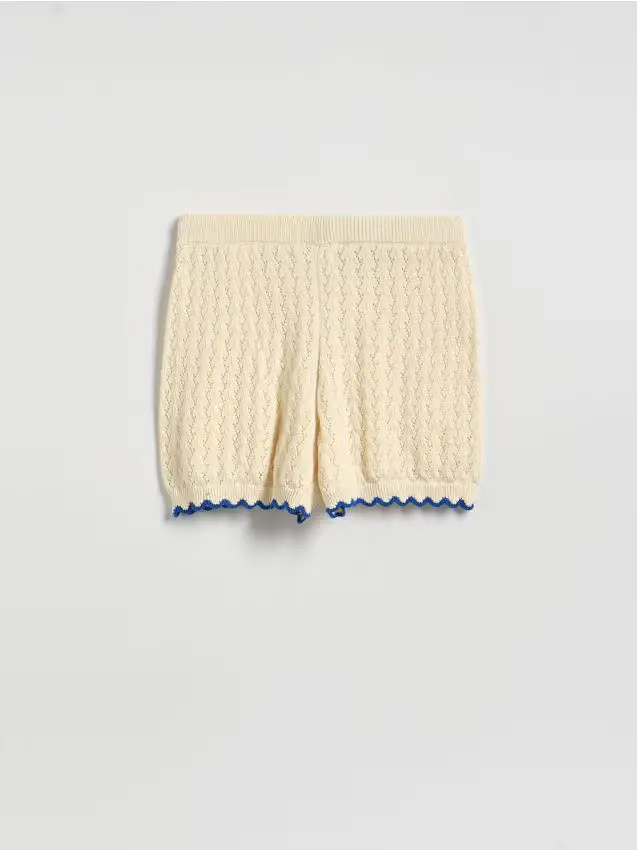 Pantaloncini in jersey - nude