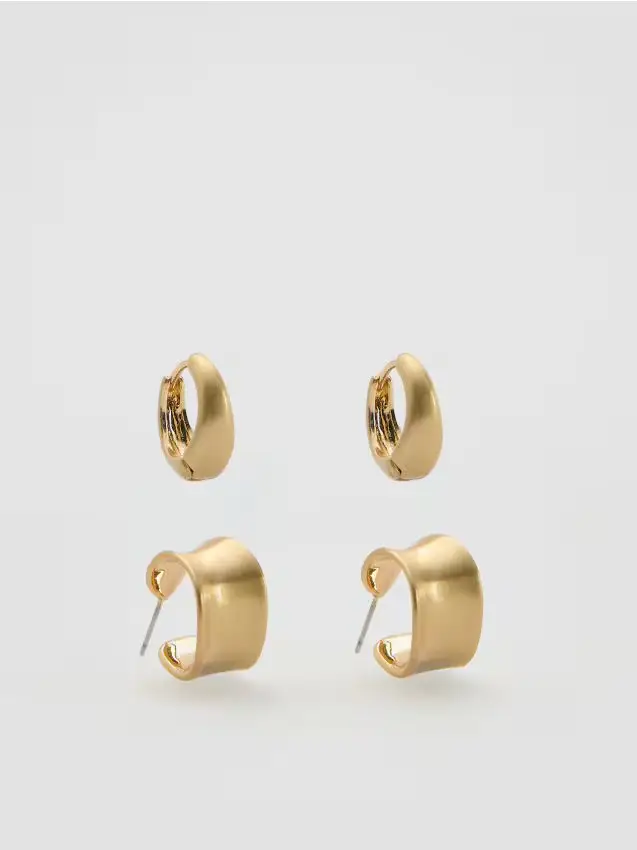 Set di orecchini 2 pack - oro