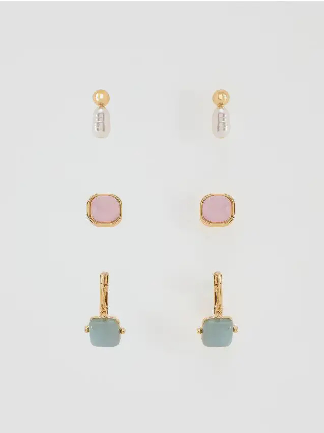 Set orecchini - multicolore