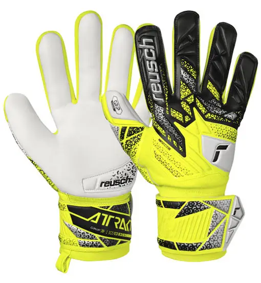 Reusch Attrakt Grip - guanti da portiere Yellow