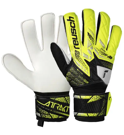 Reusch Attrakt Solid - guanti da portiere Yellow