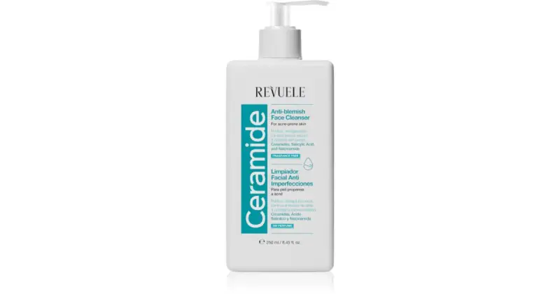 Revuele Ceramide Anti-imperfezioni gel detergente per pelli problematiche, acne 250 ml