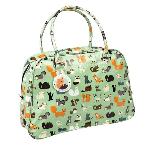 Rex London Borsa da viaggio Nine Lives Vert