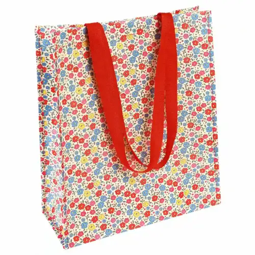 Rex London Borsa della spesa riciclata Tilde Rouge