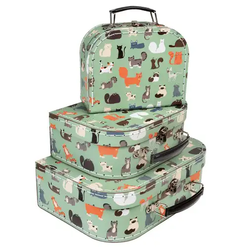 Rex London Casi di bambini Nine Lives (x3) Vert