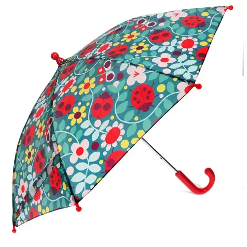 Rex London ombrello push-up coccinella bambino Rouge